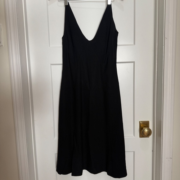 Another Ann Barry Jr. V-Neck Fit & Flare Little Black Dress - Picture 4 of 8